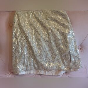 Sparkle sparkle sparkle glitter skirt